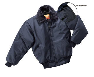 Security Bomber w/epaulets (506MNV)