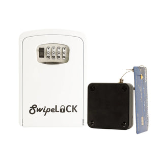 SwipeLock Lockbox - White