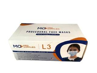 ASTM Level 3 Surgical Mask - FDA 510K Approved - Made in the USA - 2000/case - MoMed