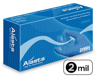 Alasta 100 Nitrile Exam Gloves- Sold by the Case (10 boxes/case)