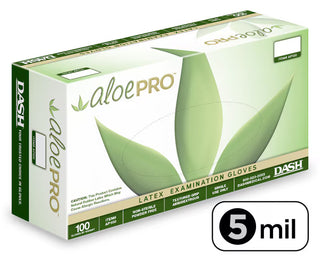 AloePROLatex Exam Gloves- Sold by the Case (10 boxes/case)