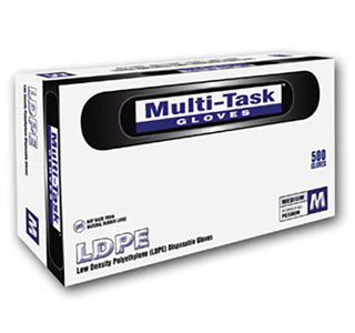 Multi-Task Poly Gloves- Sold by the Case (10 boxes/case)