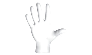 Nuvo White Vinyl Exam Gloves- Sold by the Case (10 boxes/case)