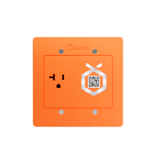 Orange EV Charging Outlet - Level 1
