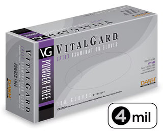 VitalGard Latex Exam Gloves- Sold by the Case (10 boxes/case)