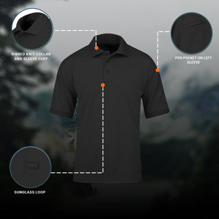 Propper Men's Uniform Cotton Short Sleeve Polo
