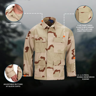 Propper Men's BDU 100% Cotton Ripstop Coat