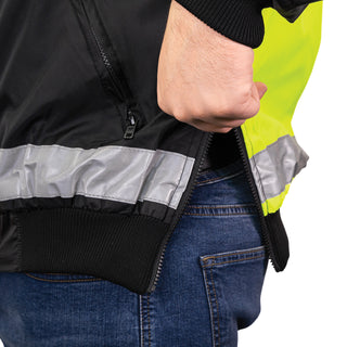 1370-030 - THE MUNICIPALITY BLACK BOTTOM JACKET