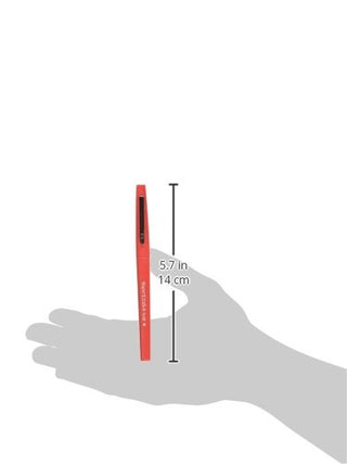 Paper Mate Flair Felt Tip Pens, Medium Point (0.7mm), Red Ink, 12 Count - Teacher Supplies, Arts & Crafts