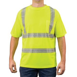 235R-030- THE VENTILATED TEE WITH SEGMENTED REFLECTIVE TAPE
