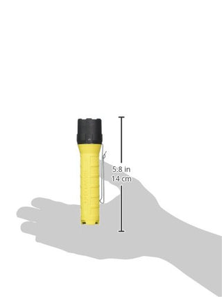 Streamlight PolyTac X, Multi-Fuel, Professional Tactical Flashlight, Yellow - 88614, Battery Powered, 600 Lumens, Rechargeable Option, Waterproof, Impact Resistant