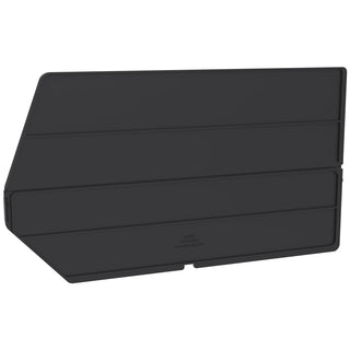 Akro-Mils 40260 Plastic Length Dividers for AkroBins Stackable Storage Bins Model 30260, Custom Storage Inserts for Tools, Crafts & Supplies, 6-Pack, Black