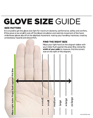SHOWA S-TEX 300 Natural Rubber Latex Palm Coated A4 Cut Resistant Safety Glove with Stainless Steel/Poly Liner, 10-Gauge, X-Large (12 Pair)