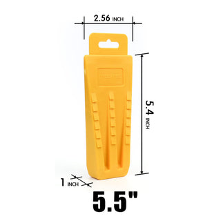 NEO-TEC 6 Pack Tree Felling Wedges, Chainsaw Wedges, 5.5" Tree Cutting Equipment, Tree Cutting Equipment with Spikes for Safe Tree Cutting