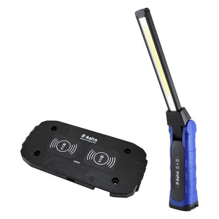 Astro Tools 52SL 500x2 Lumen Wirelessly Rechargeable Folding Double-Sided LED Slim Light, 1 Count