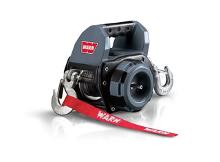 WARN Drill Winch – 750 lb Portable Pulling Winch with Synthetic Rope | Drill-Powered Operation | Lightweight, Compact Design with Hook & Controls | Ideal for Trailers, ATVs, UTVs.