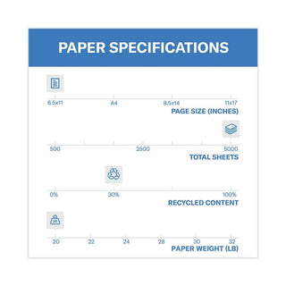 Hammermill Colored Paper, 20 lb Canary Printer Paper, 8.5 x 11-10 Ream (5,000 Sheets) - Made in the USA, Pastel Paper, 103341C