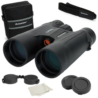 Celestron - Outland X 10x50 Binoculars – Ideal for Birding and Outdoors – 50mm Objective Lenses – 5.6° Field of View – BaK-4 Prisms – Multi-Coated – Waterproof and Fogproof