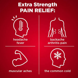 Amazon Basic Care Rapid Release Acetaminophen Caplets 500 mg, Extra Strength Pain Reliever and Fever Reducer for Headache, Backache, Menstrual Pain, Arthritis Pain, 400 Count