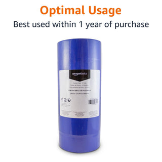 Amazon Basics Blue Painters Tape, Protects Surfaces, Removes Easily, No Residue, 1.88" x 60-Yard, 6 Rolls