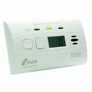 Kidde Carbon Monoxide Detector, 10-Year Battery Powered, Digital Display, LED Status Indicators, 85 dB Alarm, 3rd Edition