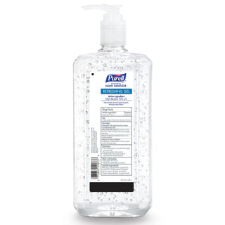 PURELL Advanced Hand Sanitizer Refreshing Gel, Clean Scent, 1 Liter Pump Bottle (Pack of 1) - 9632-04-CMR