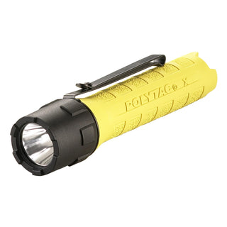 Streamlight PolyTac X, Multi-Fuel, Professional Tactical Flashlight, Yellow - 88614, Battery Powered, 600 Lumens, Rechargeable Option, Waterproof, Impact Resistant