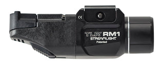 Streamlight 69440 TLR RM 1 500-Lumen Low-Profile Rail Mounted Tactical Lighting System with Rail Locating Keys, Remote Pressure Switch, Mounting Clips and CR123A Battery, Black