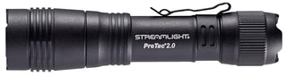 Streamlight 89000 ProTac 2.0 2000-Lumen 17300-Candela Rechargeable Tactical LED Flashlight with USB C Cable, and Holster, Box, Black