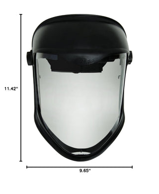 Honeywell Uvex Bionic Face Shield with Clear Polycarbonate Visor and Anti-Fog/Hard Coat (S8510)