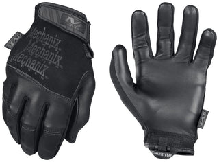 Mechanix Wear Tactical Specialty Recon Gloves - Heavy Duty - Slim-Fitting Leather Work Gloves - Touchscreen Compatible - Machine Washable - Medium - Covert Black