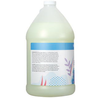Ginger Lily Farms Botanicals Nourishing Body Wash, Island Tranquility, 100% Vegan & Cruelty-Free, Green Tea Lemongrass Scent, 1 Gallon Refill (128 fl. oz.)