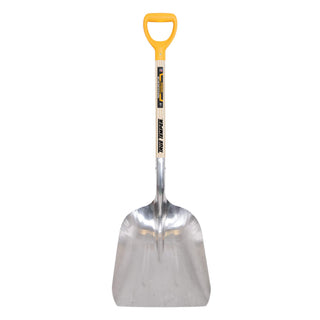 True Temper 1681400 Aluminum Scoop Shovel with Hardwood D-Grip Handle