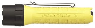 Streamlight 88604 PolyTac X 600-Lumen 11,485-Candela Professional Tactical LED Flashlight, Ten-TAP Programmable, Box, Yellow