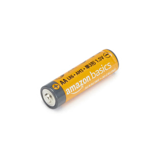 Amazon Basics 100-Pack AA Alkaline Batteries, 1.5 Volt, 10-Year Shelf Life, Reliable