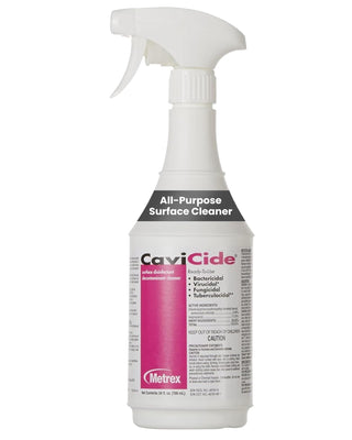 Metrex CaviCide Surface Disinfectant Cleaner Spray, 24 Oz – Ready-to-Use Disinfecting Spray, All Purpose Cleaner & Decontaminant for Medical, Clinical, Laboratories & Patient Care Areas