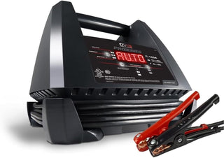 Schumacher Electric DSR Pro Series 6V / 12V Car Battery Charger & Maintainer - 125A Engine Starter with 15A / 40A Boost Mode - Quickly Bring Deeply Discharged Batteries Back to Life - DSR118