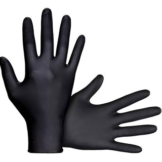 SAS Raven 7 Mil Black Nitrile Gloves - X-Large - 100/PK