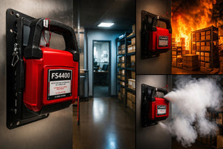 SUPPRESSALL FS-4400, Automatic and manual