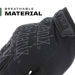 Mechanix Wear Original Tactical Glove - High Performance Anti-Slip Grip Safety Gloves - Impact Resistant & Touchscreen Capable - Medium - Covert Black