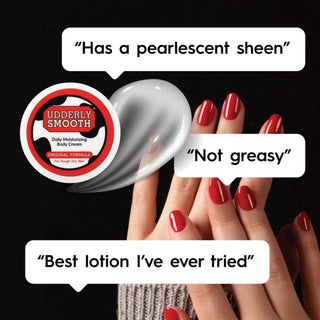 Udderly Smooth Hand (2 Oz) & Body Cream (12 Oz) Bundle, Daily Moisturizer to Restore Dry or Irritated Skin, Dermatologist Tested, 3 Items Total