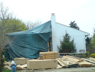 Kotap 20 x 25 Ft. Heavy-Duty Protection/Coverage Tarp, 8-mil, Reversible, Multi-Use, Waterproof, Green-Silver, (TGS-2025)