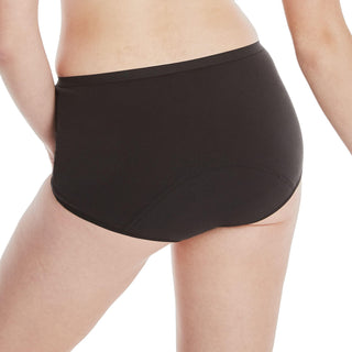 Hanes Women's Comfort, Period. Moderate Leaks Period Underwear, Moderate Protection, 3-Pack (Colors May Vary)