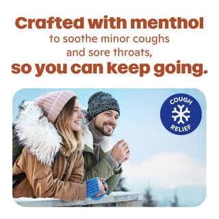 Ricola Original Herb Cough Drops, 115 Count, Cough Suppressant & Throat Relieving Drops with Naturally Sourced Menthol, Pleasing Herbal Taste for Coughs & Throat Irritation Symptom Relief
