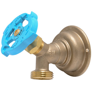 SharkBite 3/4 x 3/4 Inch MHT 90 Degree Hose Bibb, Multi Turn, Push To Connect Brass Plumbing Fitting, PEX Pipe, Copper, CPVC, PE-RT, HDPE, 24627LF