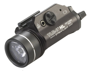 Streamlight 69260 TLR-1 HL 1000-Lumen 20000 Candela Rail-Mounted Tactical Weapon Light with Specific Compatibility Rail Locating Keys, Black