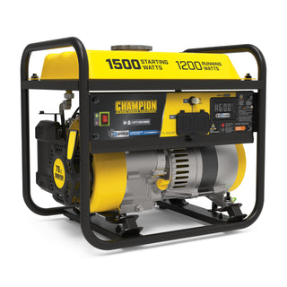 Champion Power Equipment 1500-Watt Portable Generator with CO Shield
