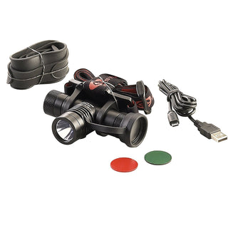 Streamlight 61305 ProTac HL USB Headlamp, 1,000-Lumens 13,500-Candela, Hands-Free Tactical Lighting, Black, Clear Retail Packaging
