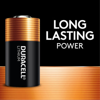 Duracell CR123A 3V Lithium Battery, 6 Count (Pack of 1), 3 Volt High Power for Home Safety, Security Devices, Flashlights, Smoke Alarms, Home Automation