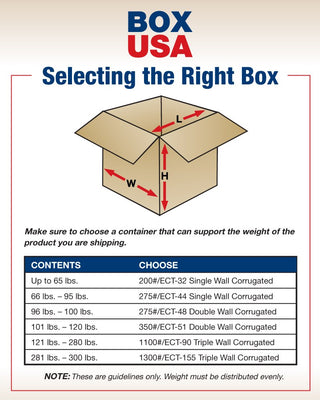 BOX USA 24x18x10 Corrugated Boxes, Large, 24L x 18W x 10H, Pack of 10 | Shipping, Packaging, Moving, Storage Box for Home or Business, Strong Wholesale Bulk Boxes